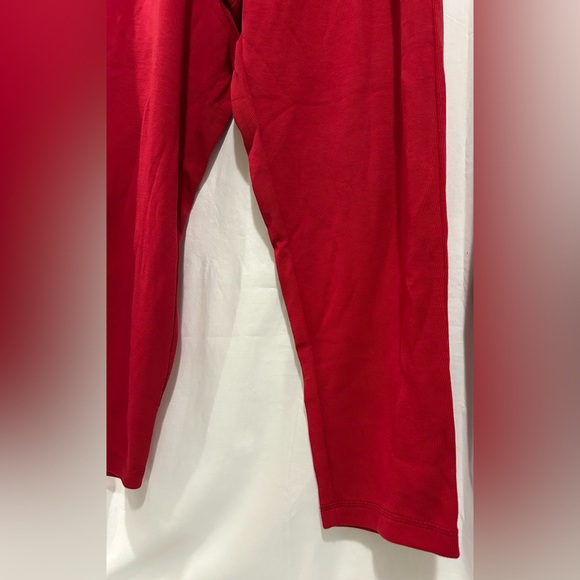 Bechamel - Women’s Vibrant Red Pull-On Pants - Picture 4 of 11